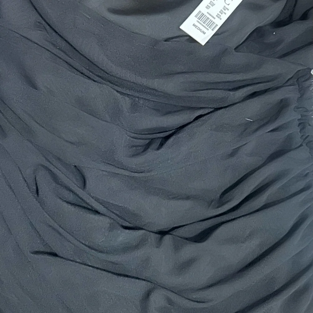 New York & Company square neck rushed long sleeve - Picture 7 of 8